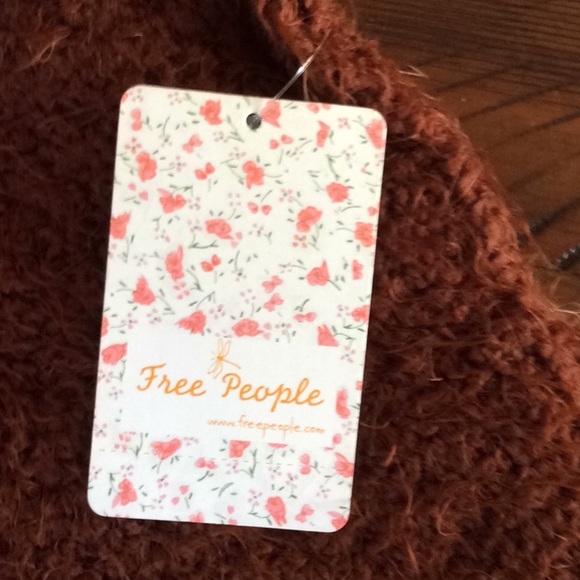 Free People Sweater Icing Pullover V Neck NEW - Picture 2 of 5